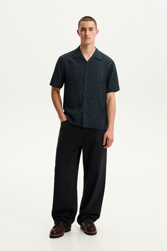 OPTIC FLOW SHIRT BLACK