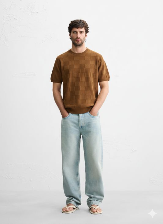 BOX KNITWEAR  BROWN