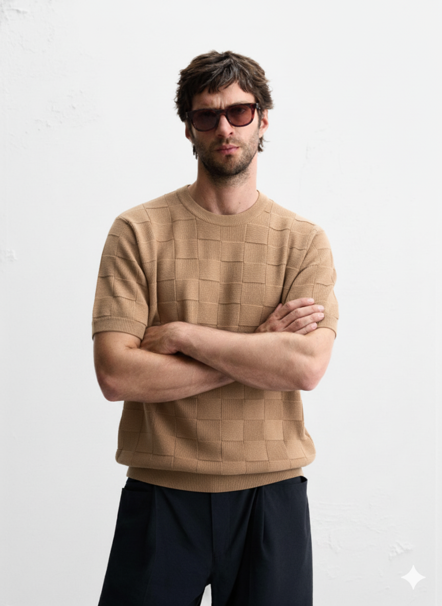 BOX KNITWEAR  BEIGE